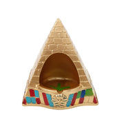 Gold-Coloured Egyptian Pyramid Resin Ashtray SS-2301 — 1 Piece