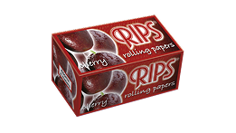 RIPS Cherry Slim Flavoured Rolling Paper Roll 4m