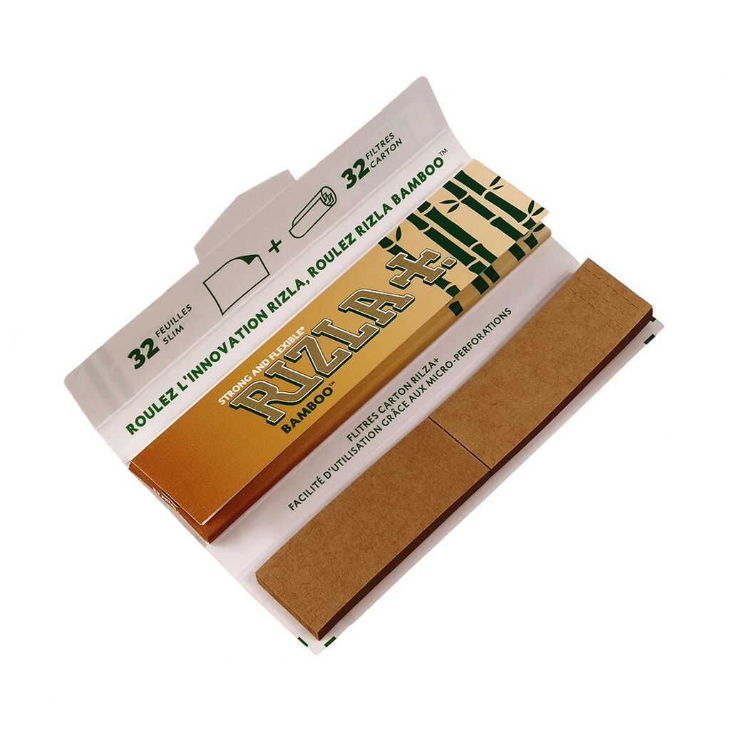 Rizla Bamboo King Size Slim Rolling Papers & Filter Tips Combi Pack