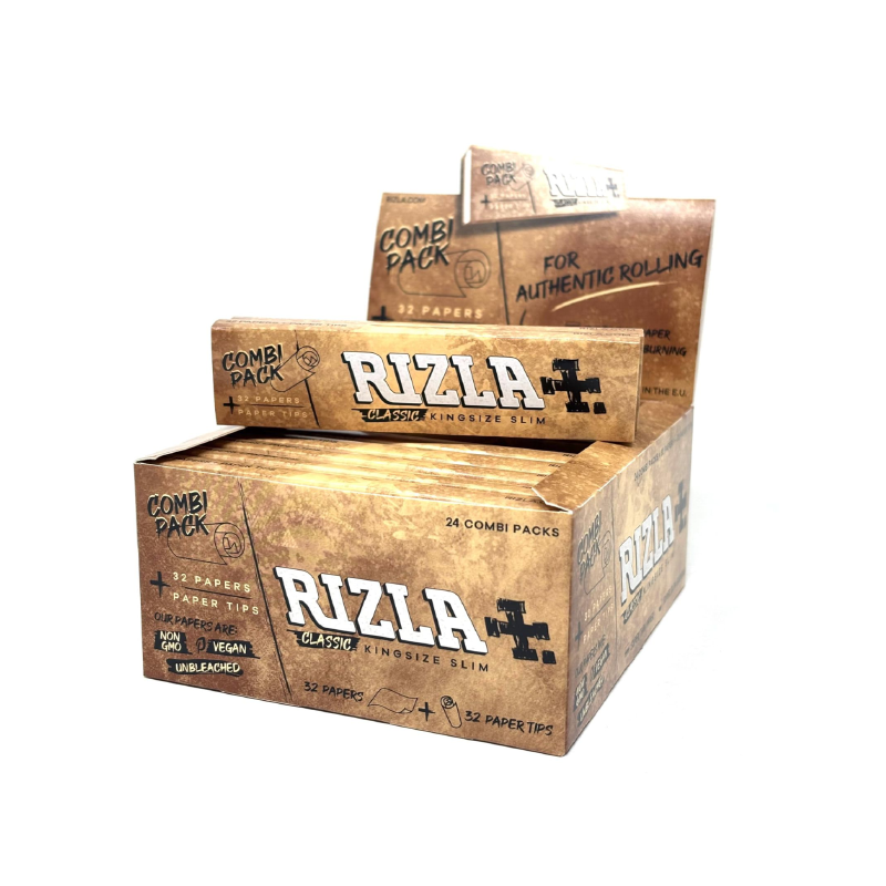 Rizla Classic King Size Papers + Filter Tips Combi
