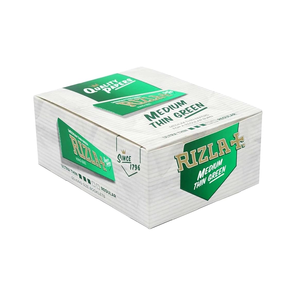 Rizla Green Kingsize Rolling Papers | 32 Leaves