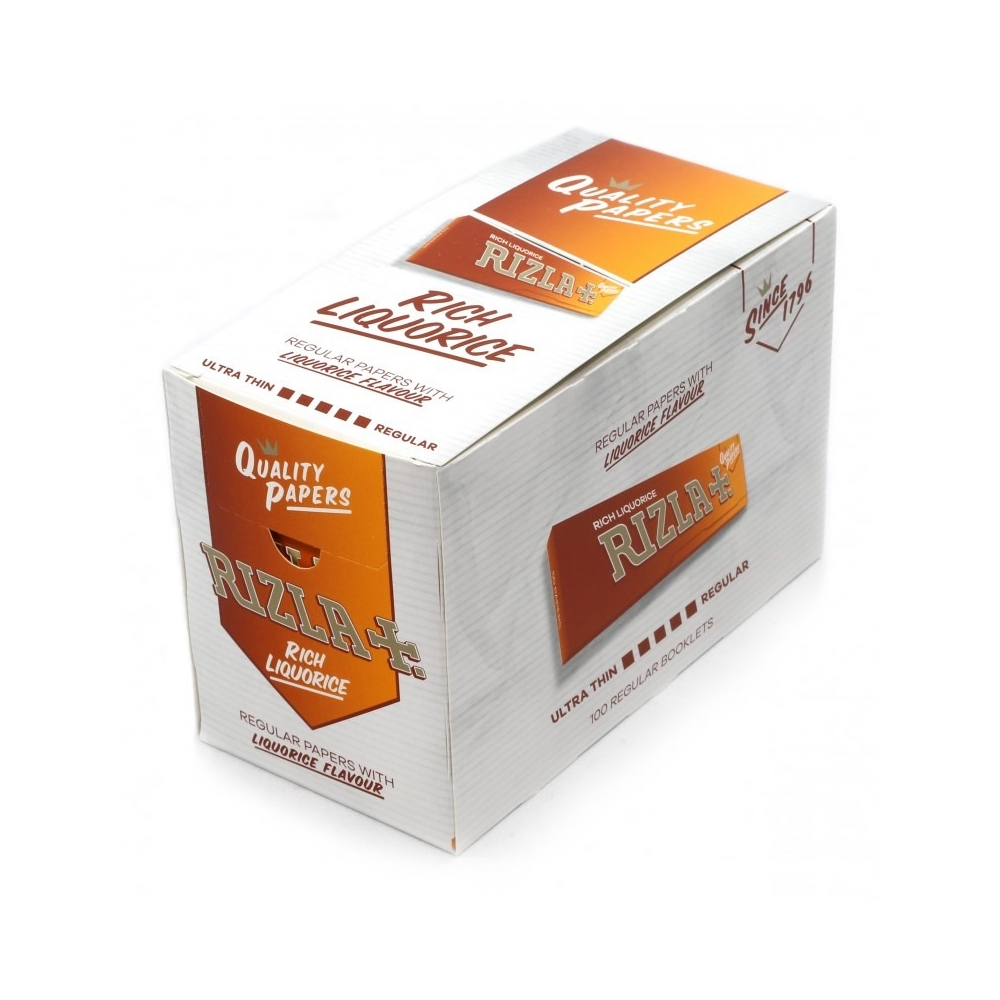 Rizla Liquorice Regular Rolling Papers