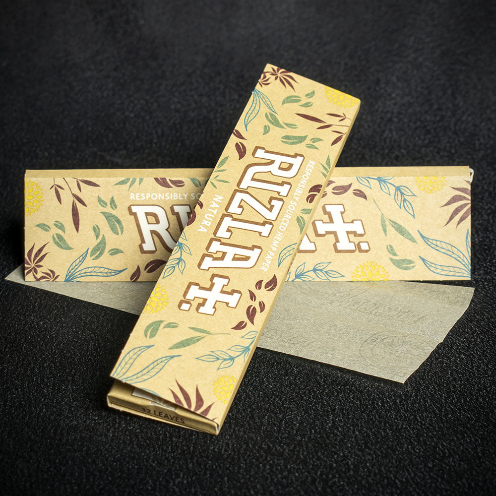 Rizla Natura King Size Slim Rolling Papers booklet and paper