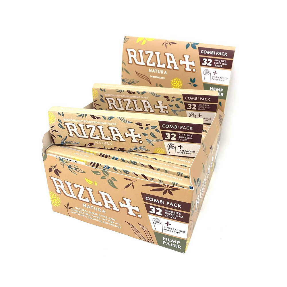 Rizla Natura King Size Slim Combi Papers + Tips