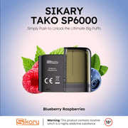 Sikary Tako 6000 Prefilled Vape Kit