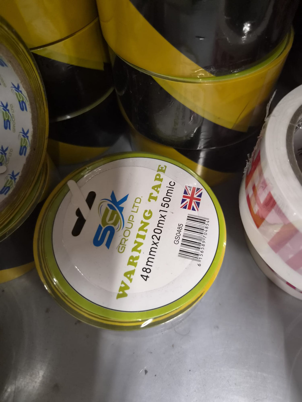 SGK Warning Tape 48mm × 20m
