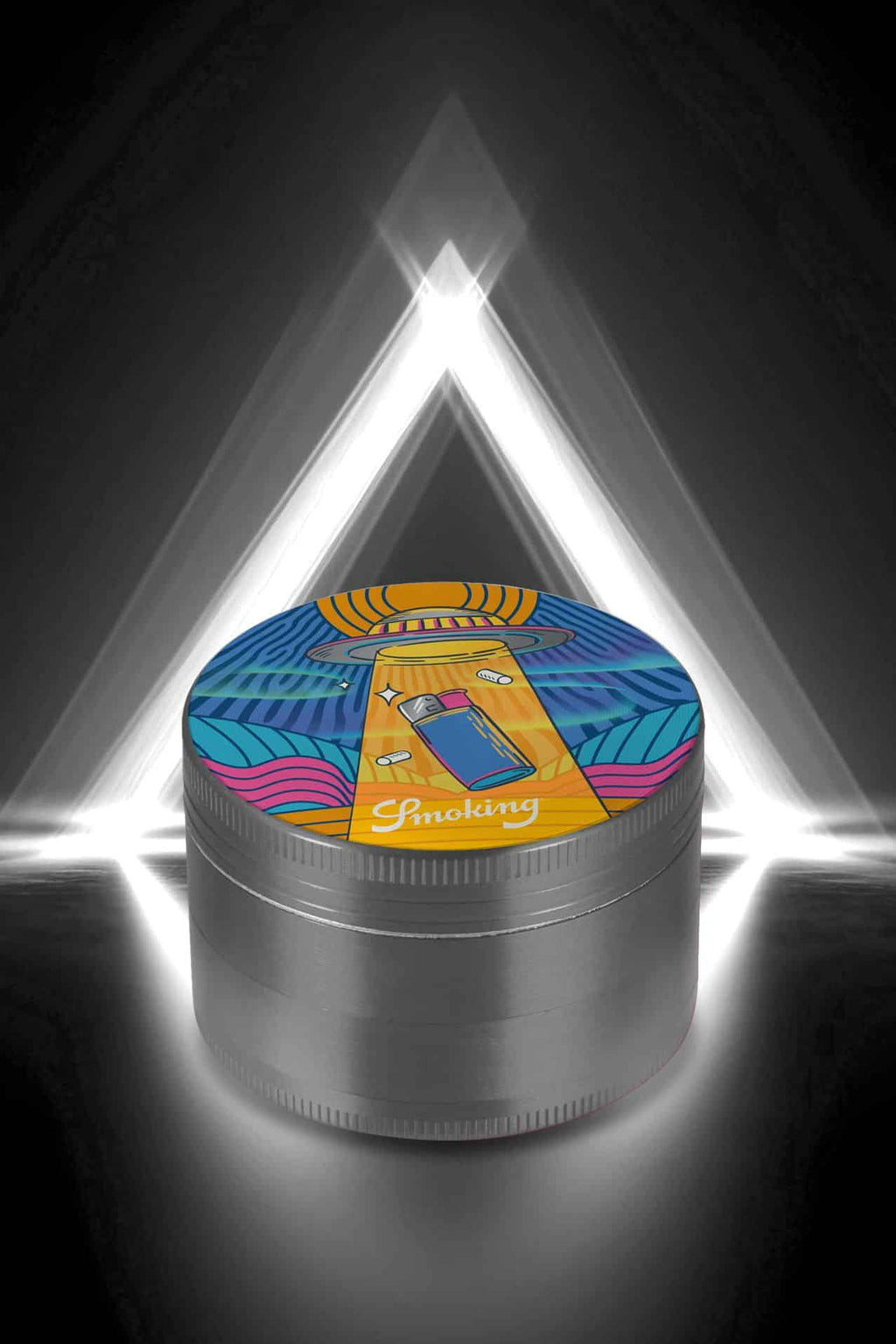 Smoking Euphoria Halo Abduction 4-Part Metal Grinder