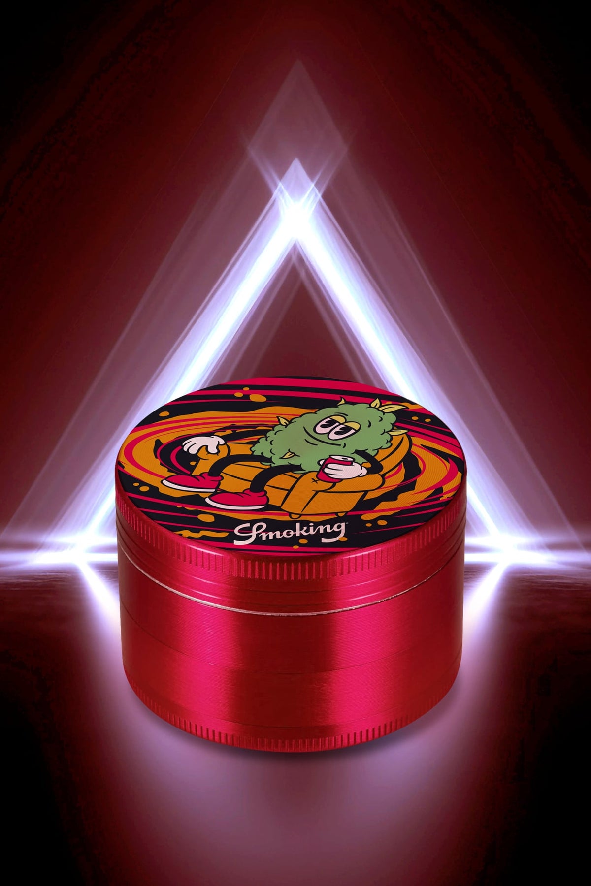 Smoking Euphoria Halo Chill 4-Part Metal Grinder