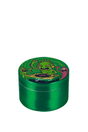Smoking Euphoria Halo 4-Part Metal Grinder — Assorted Designs