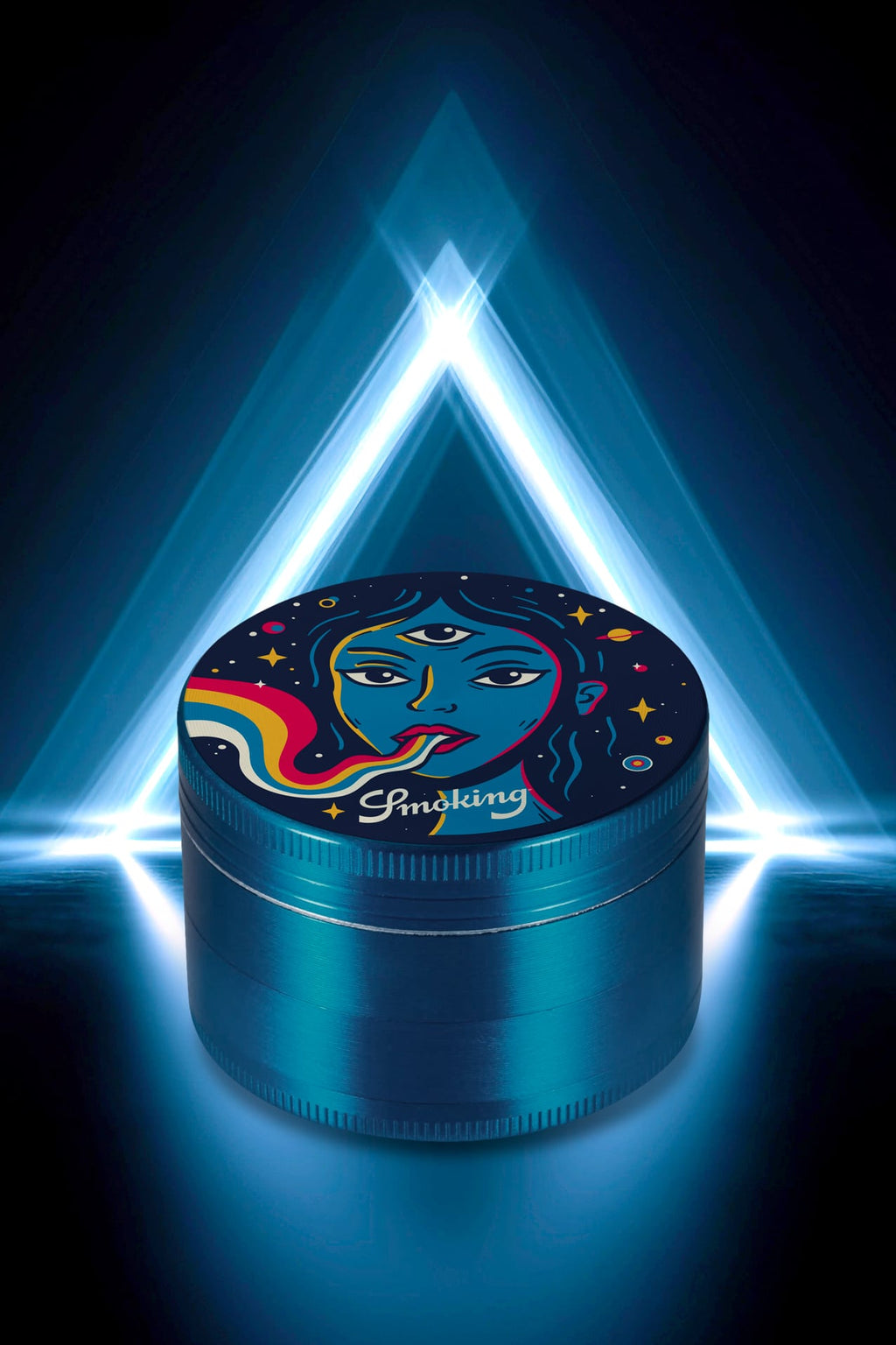 Smoking Euphoria Halo Muse 4-Part Metal Grinder