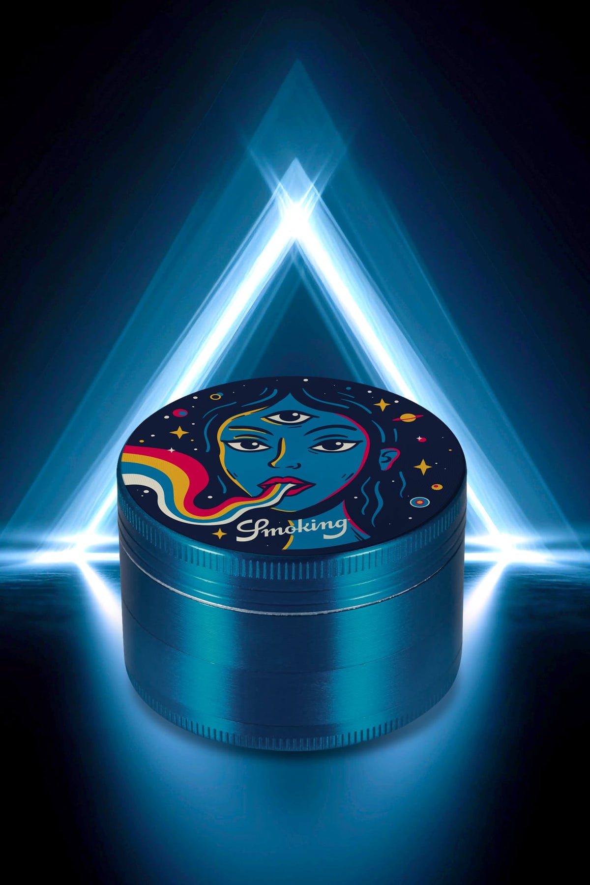 Smoking Euphoria Halo Muse 4-Part Metal Grinder