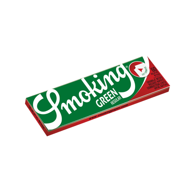 Smoking Green Regular rolling papers single booklet