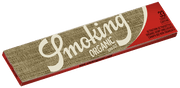 Smoking Organic King Size Rolling Papers — 33 Leaves, 1 Booklet