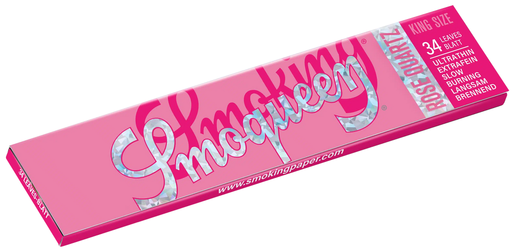 Smoking Smoqueen Rose Quartz King Size booklet