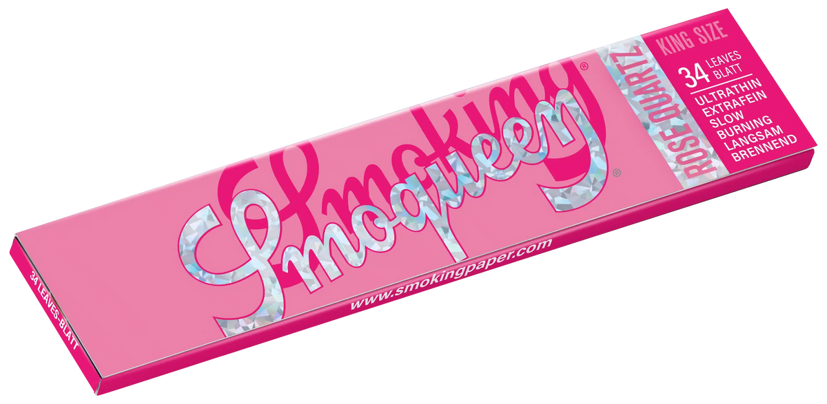 Smoking Smoqueen Rose Quartz King Size booklet
