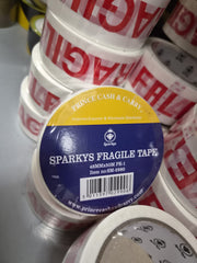 Sparkys Fragile Packing Tape 48mm × 50m