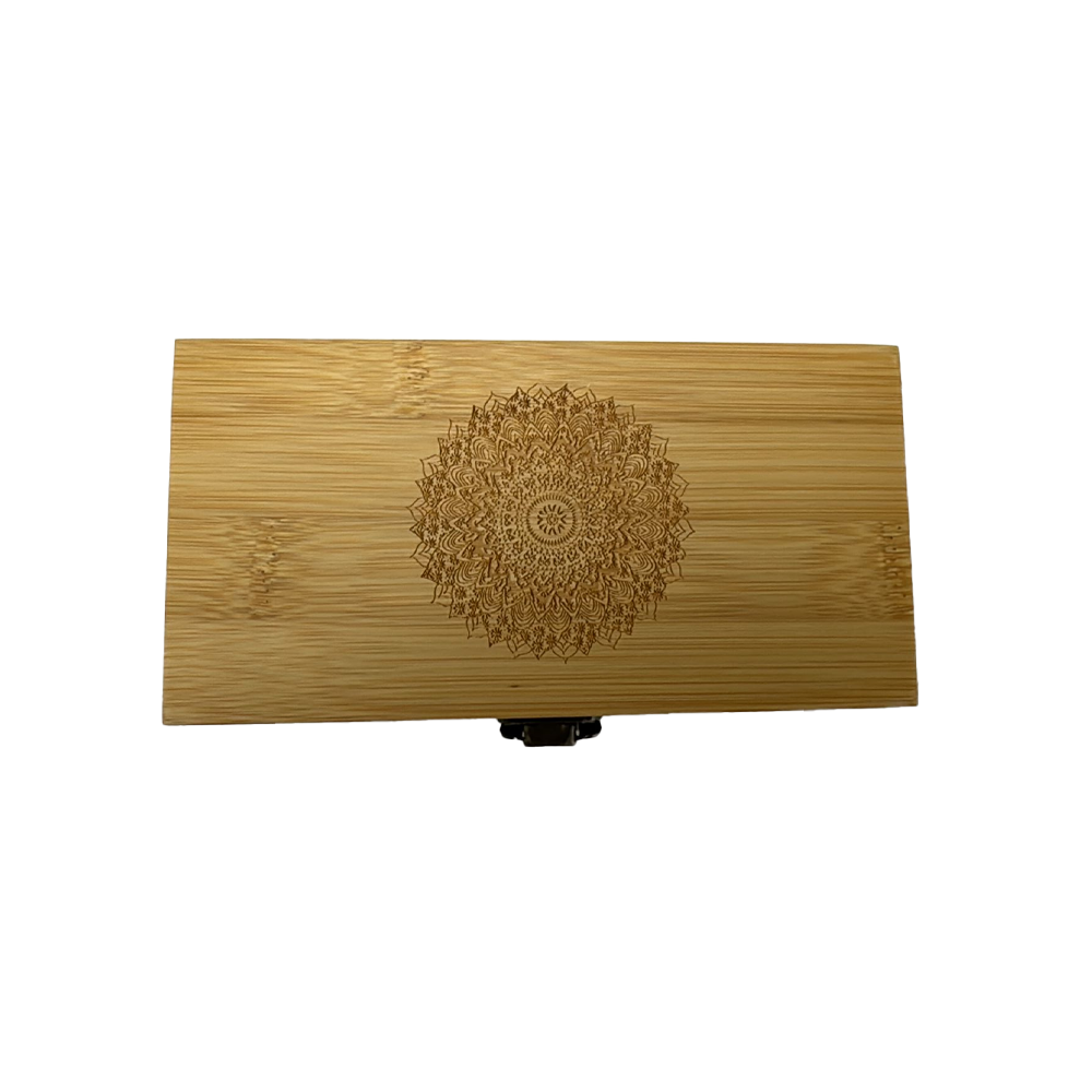 Sparkys wooden storage box closed view