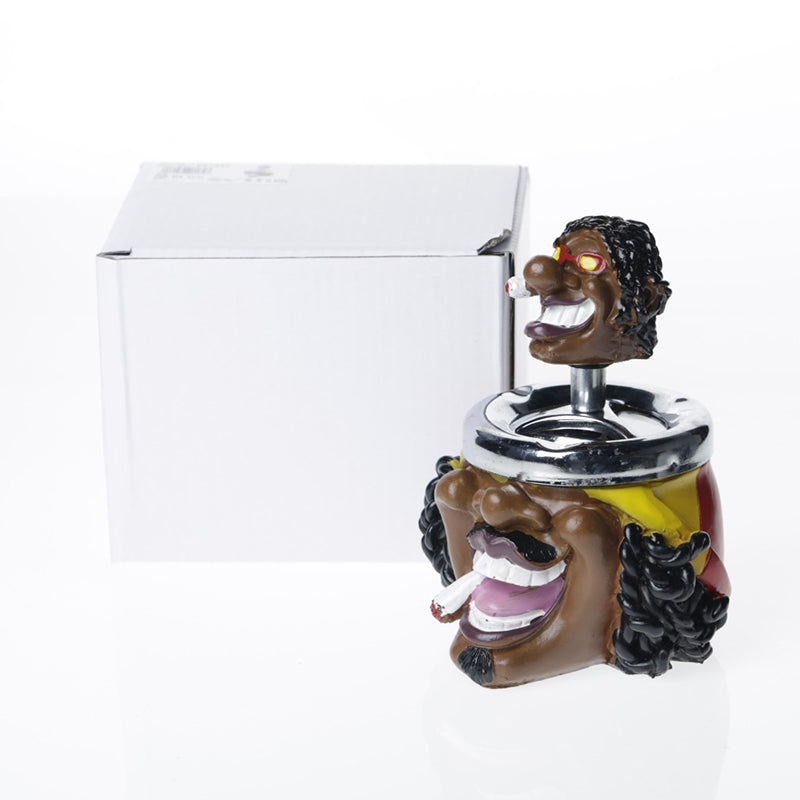 Spinning Ashtray Jamaican Man SS-1827