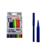 A Plus Colour Felt Tip Pens – 10 Pack