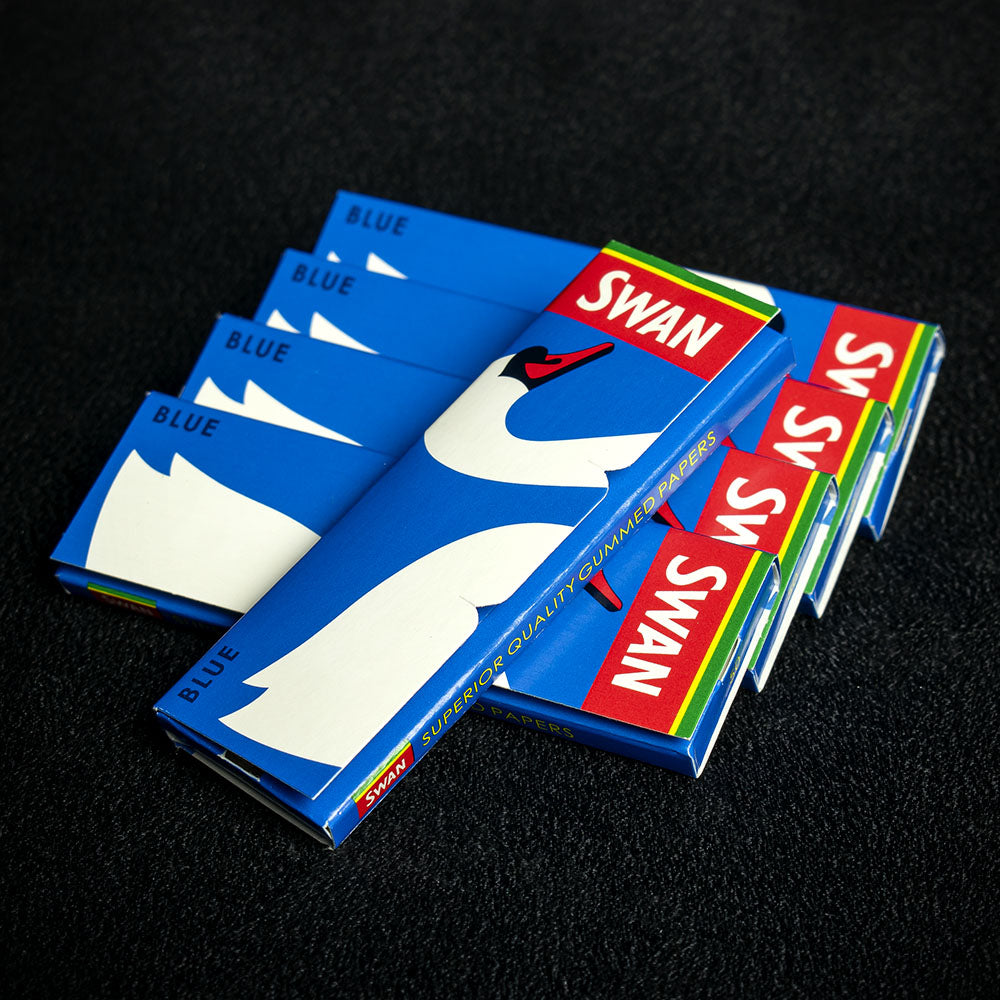 Swan Blue Regular Size Rolling Papers - 50 Leaves
