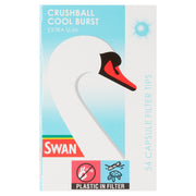 Swan Cool Burst Crushball Extra Slim Filter Tips | 54 Filters