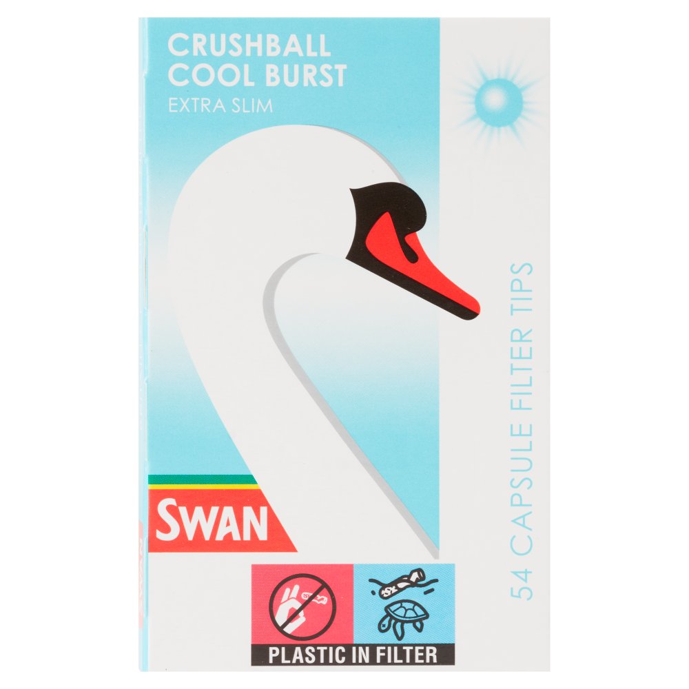 Swan Cool Burst Crushball Extra Slim Filter Tips - 54 Filter Tips