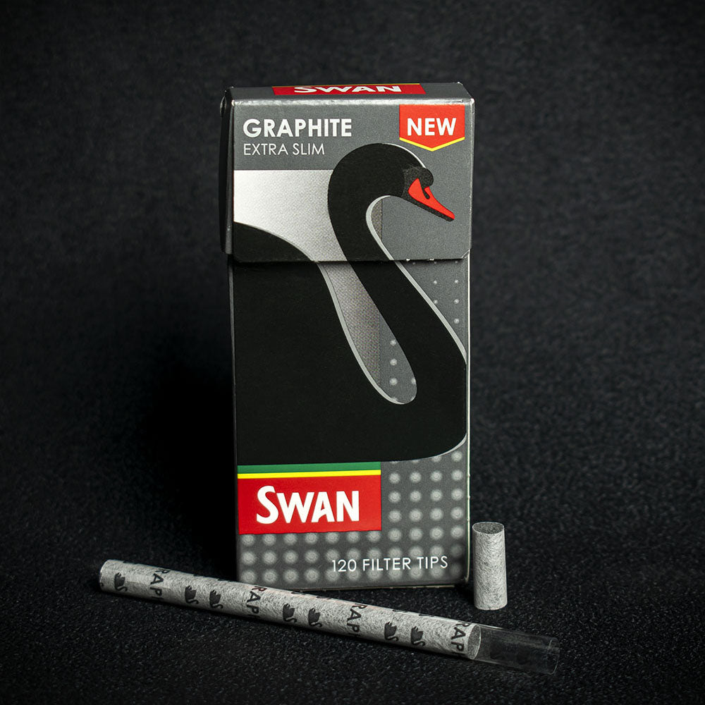 Swan Graphite Extra Slim Filter Tips 120