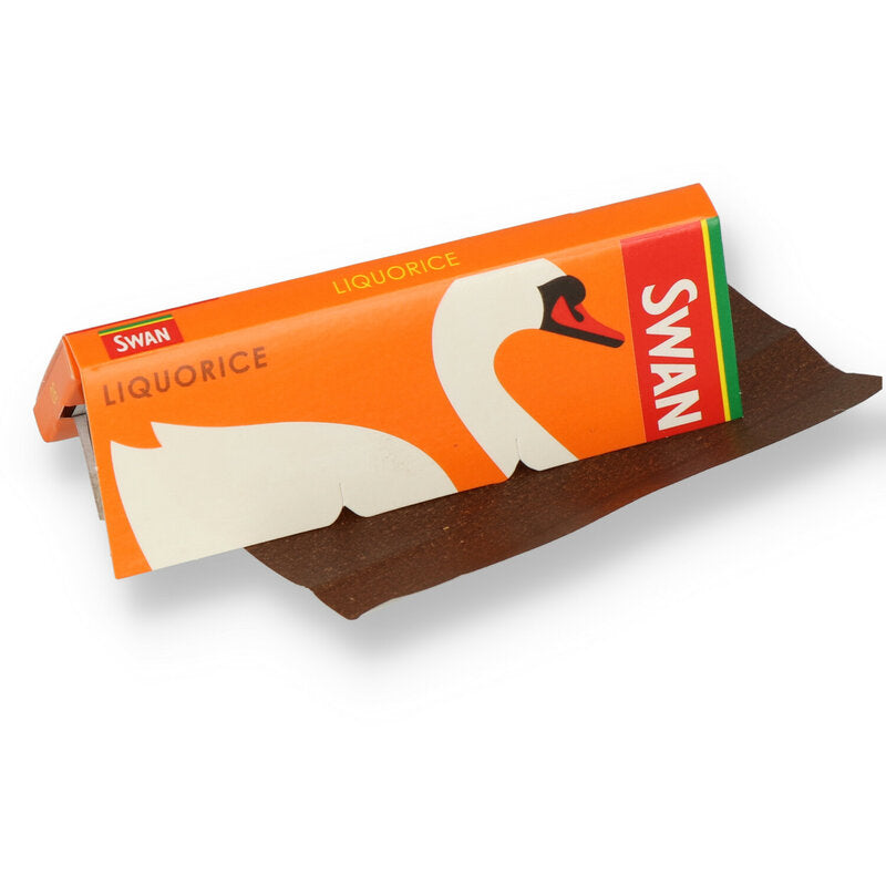Swan Liquorice Regular Size Rolling Papers - 50 Leaves