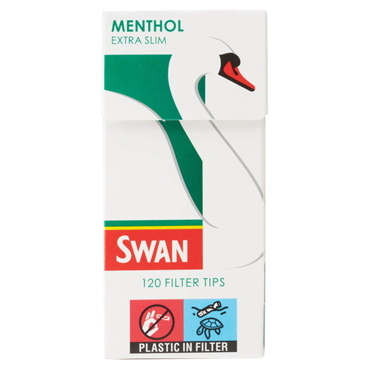 Swan Menthol Extra Slim Filter Tips - 120 Filter Tips
