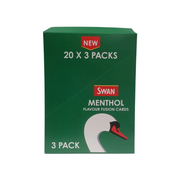 Swan Menthol Fusion Cards (3 Pack)
