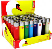 Swan Refillable Lighter — Assorted Colours