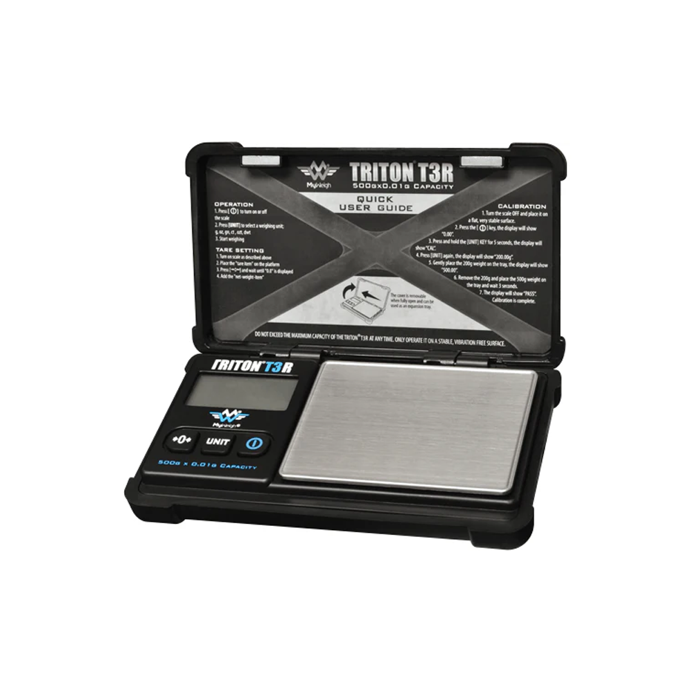 Triton T3R Rechargeable Scale 500g x 0.01g