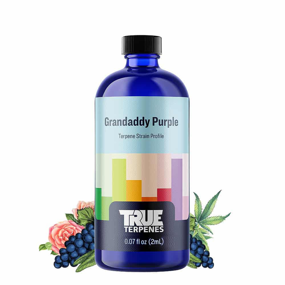True Terpenes Granddaddy Purple Live Resin 2ml bottle