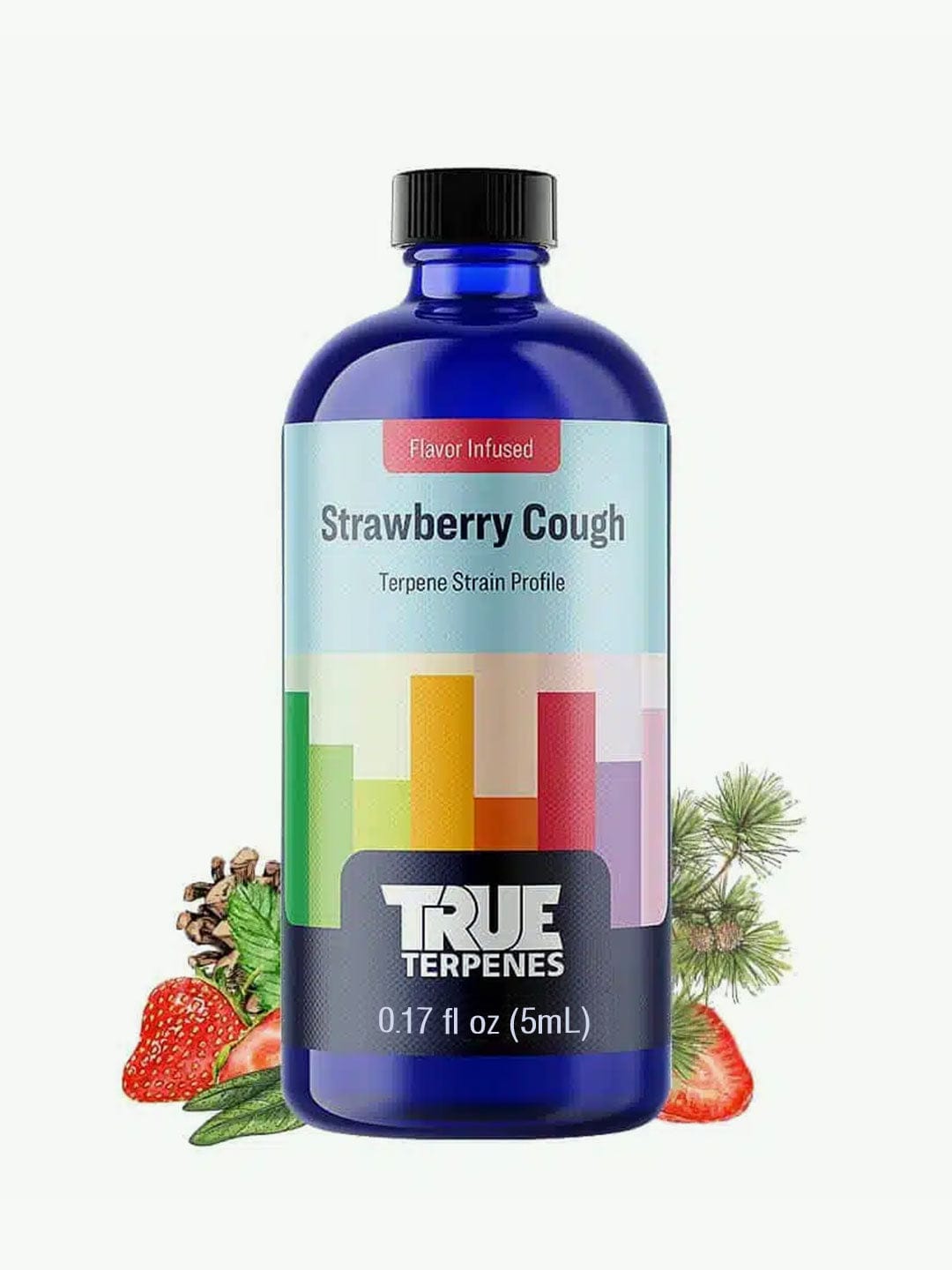 True Terpenes Strawberry Cough Flavour Infused 5ml bottle
