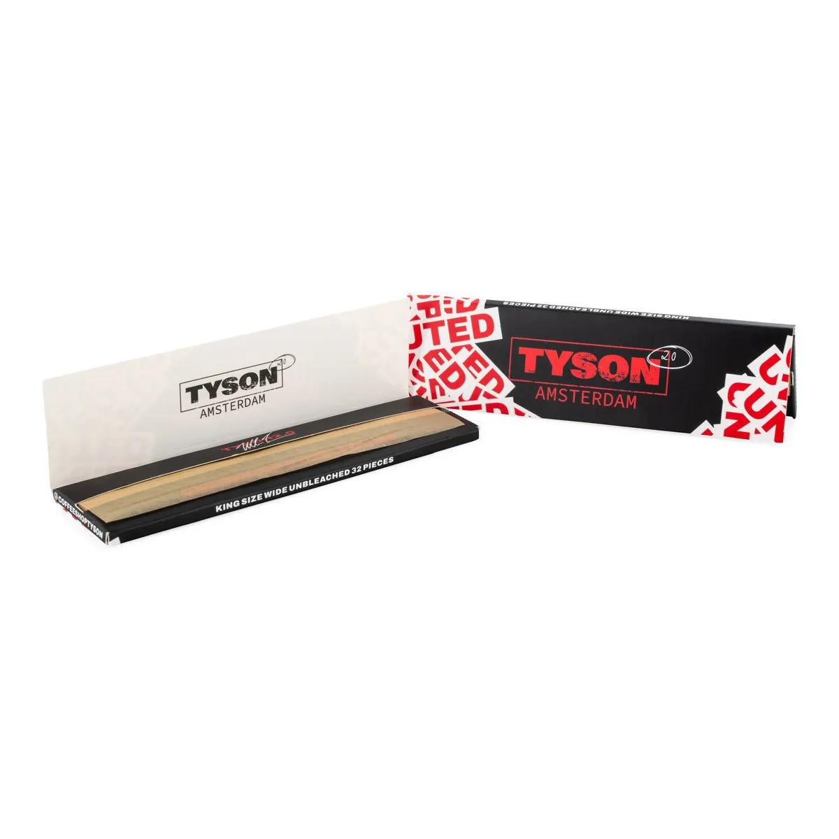 Tyson 2.0 Unbleached King Size Wide Rolling Papers