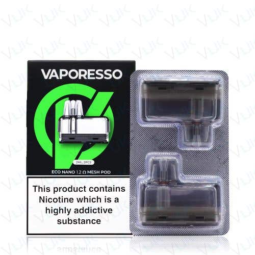 Vaporesso ECO NANO 1.2Ω 2ml replacement pods 2 pack