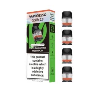 Vaporesso XROS COREX 2.0 0.6Ω replacement pods 4-pack