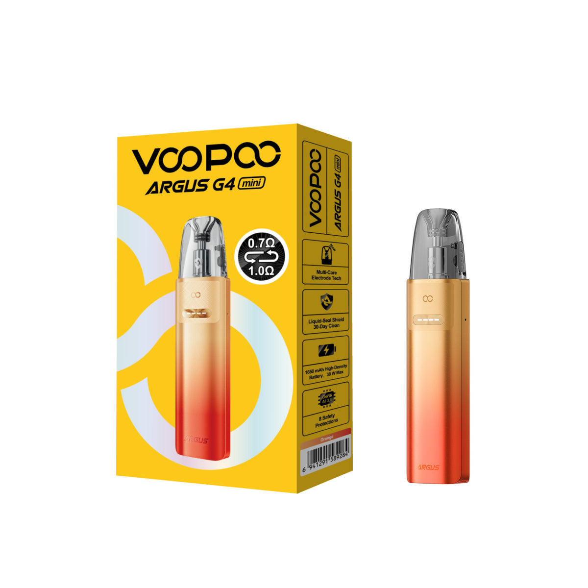 VOOPOO Argus G4 Mini Orange official product image