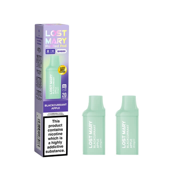 Lost Mary BM600 Prefilled Pods 2 Pack - Blackcurrant Apple
