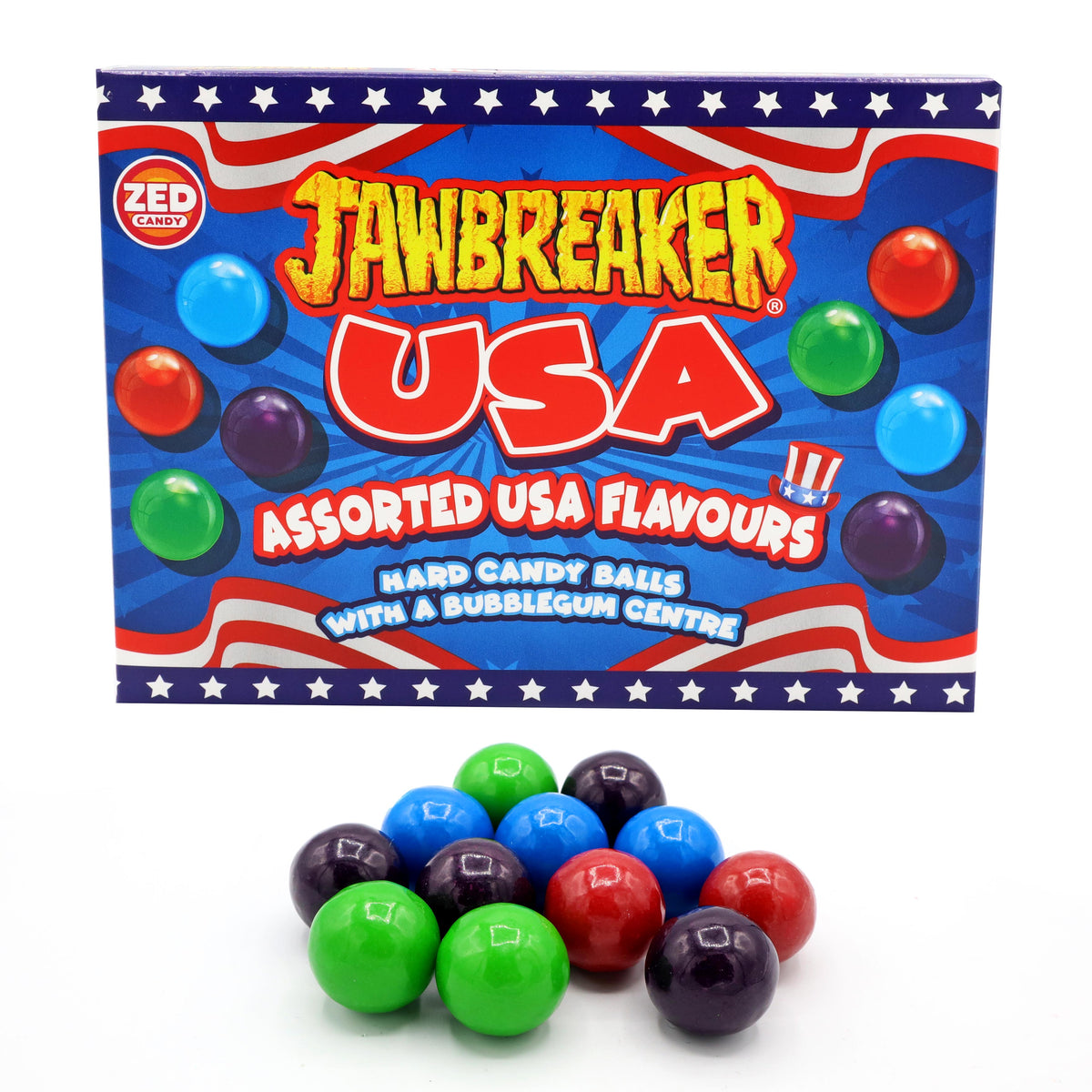 Zed Candy Jawbreakers USA single 140g theatre box