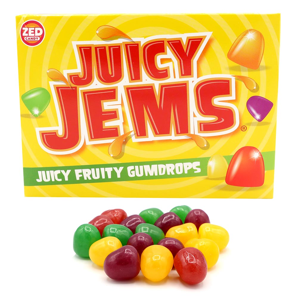 Zed Candy Juicy Jems single 140g theatre box