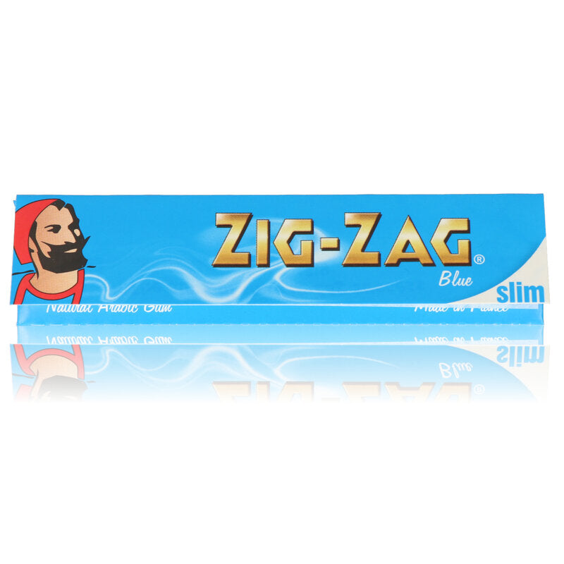 Zig-Zag Blue King Size Slim Rolling Papers