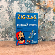 Zig-Zag Blue Regular Slim Rolling Papers 8-Pack Multipack