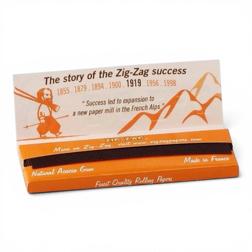 Zig-Zag Liquorice Regular Rolling Papers rear booklet