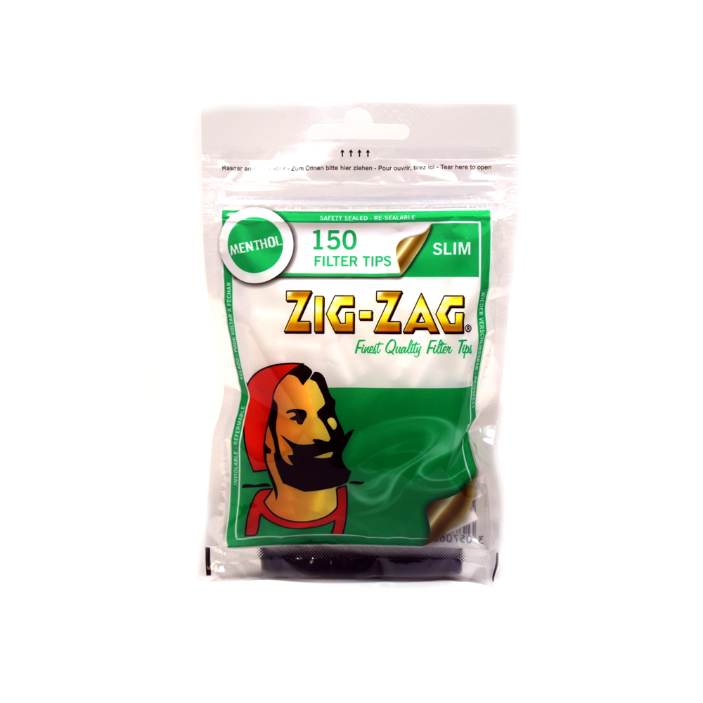 Zig-Zag Menthol Filter Tips 150