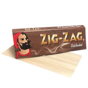 Zig-Zag Unbleached Regular 70 mm Rolling Papers — 50 Leaves