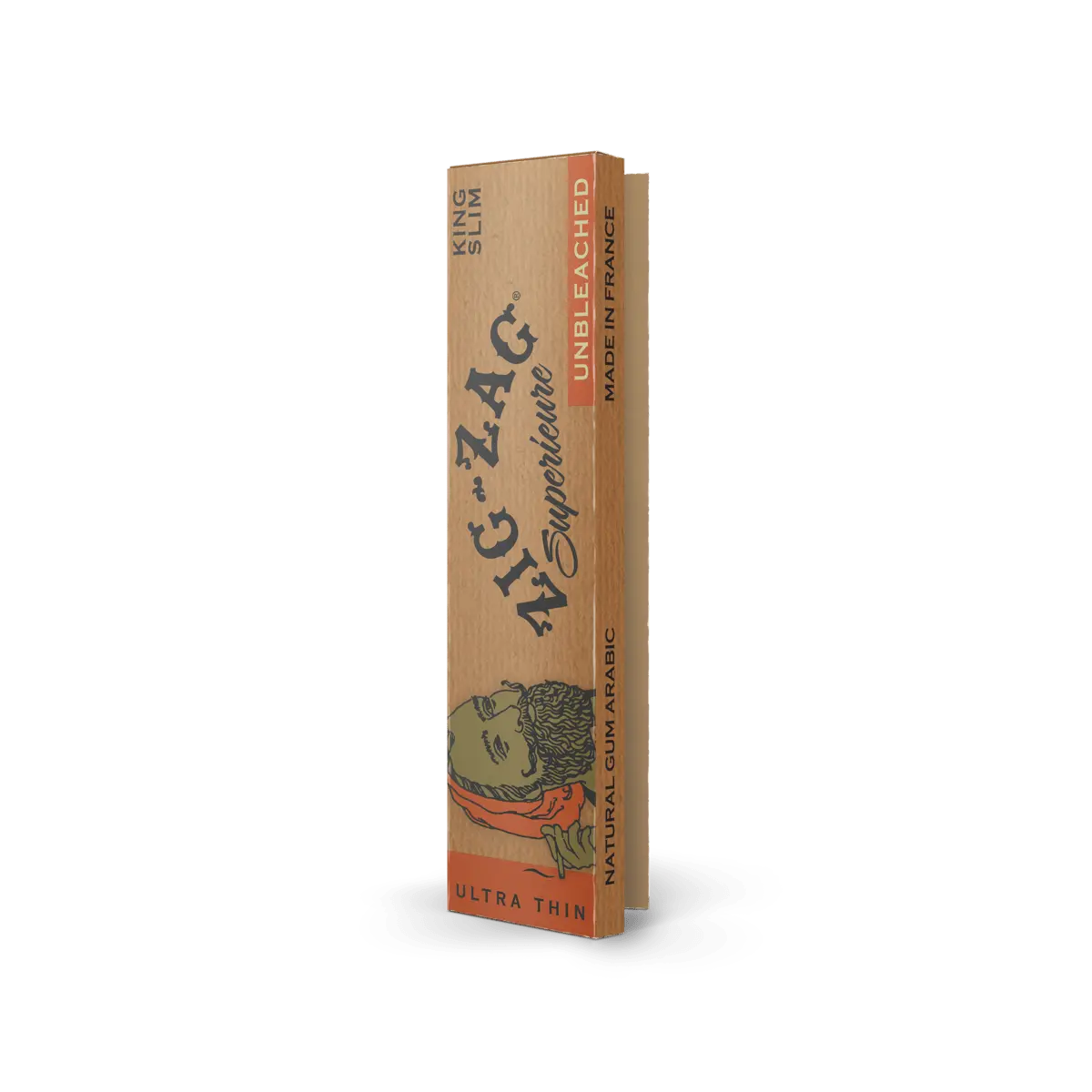 Zig-Zag Unbleached King Size Slim Rolling Papers