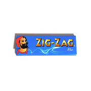 Zig-Zag Blue Regular Rolling Papers — 50 Leaves, 1 Booklet