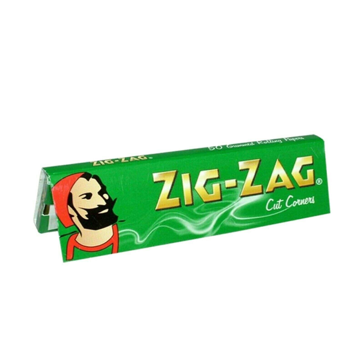 Zig-Zag Green Regular Rolling Papers